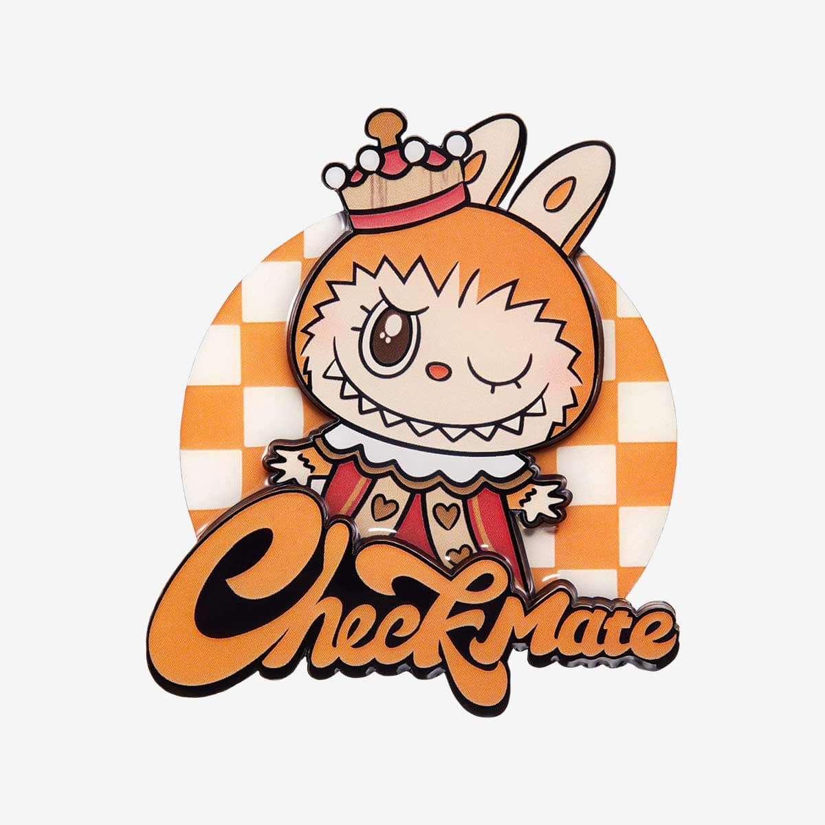 Complete Set of 6 Labubu Magnets – Let's Checkmate (Complete Edition)