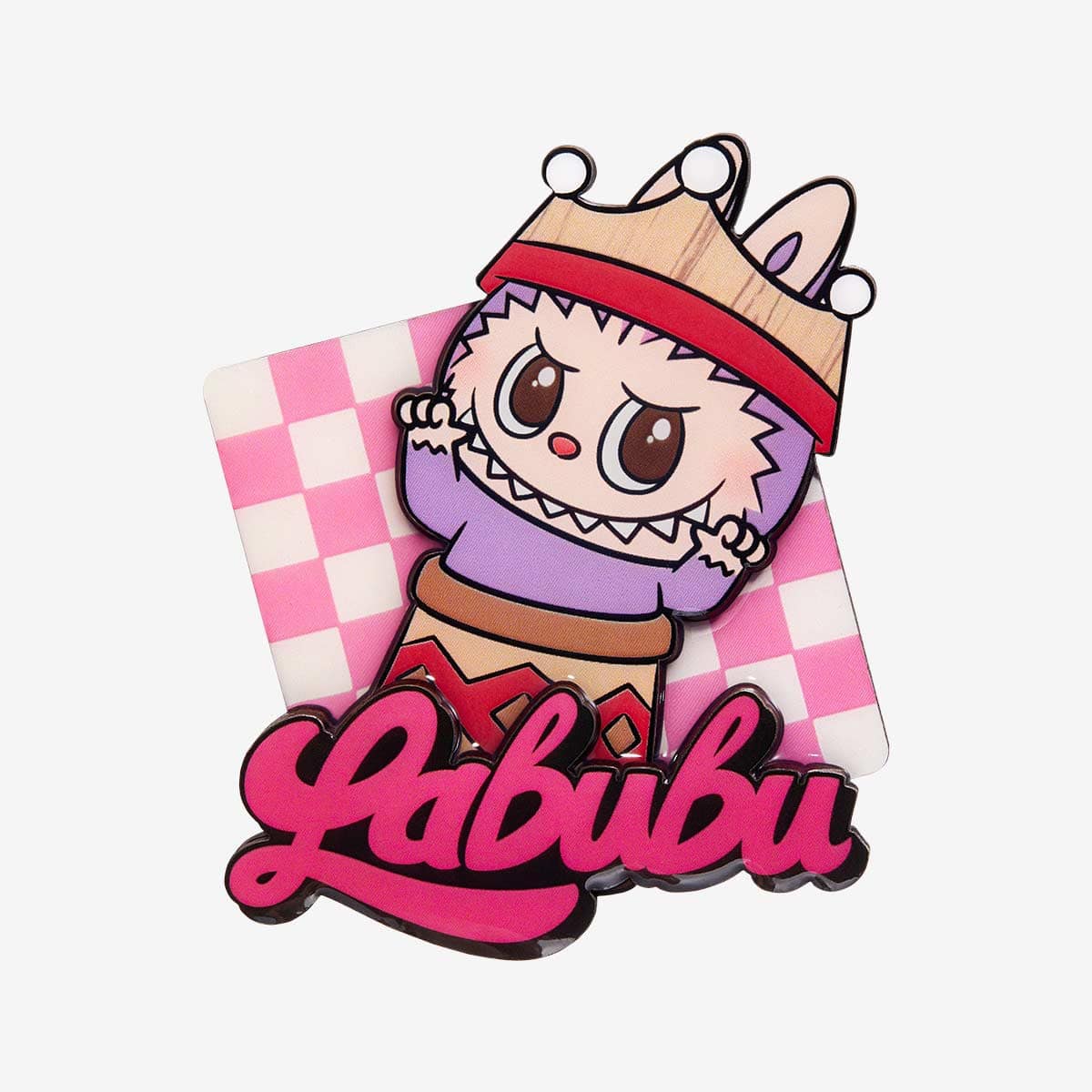 Complete Set of 6 Labubu Magnets – Let's Checkmate (Complete Edition)