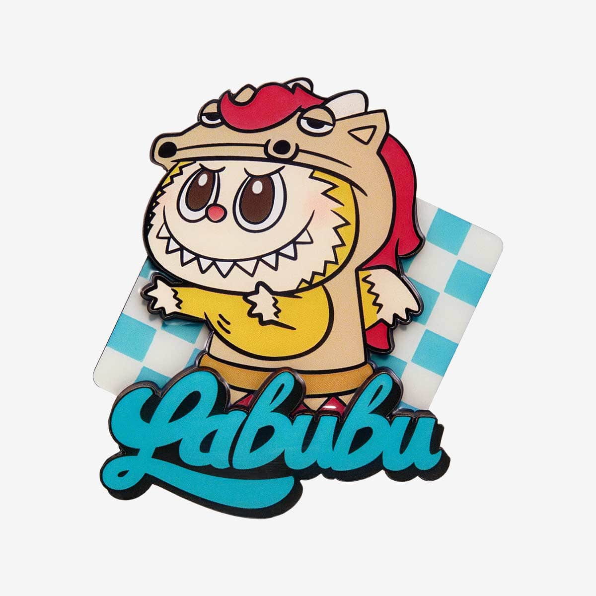 Complete Set of 6 Labubu Magnets – Let's Checkmate (Complete Edition)