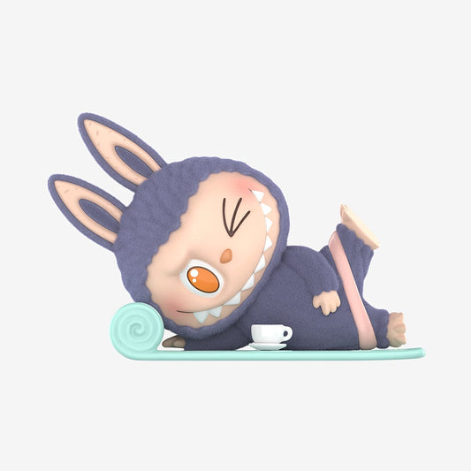 Labubu Americano Figurine – Lazy Yoga Series