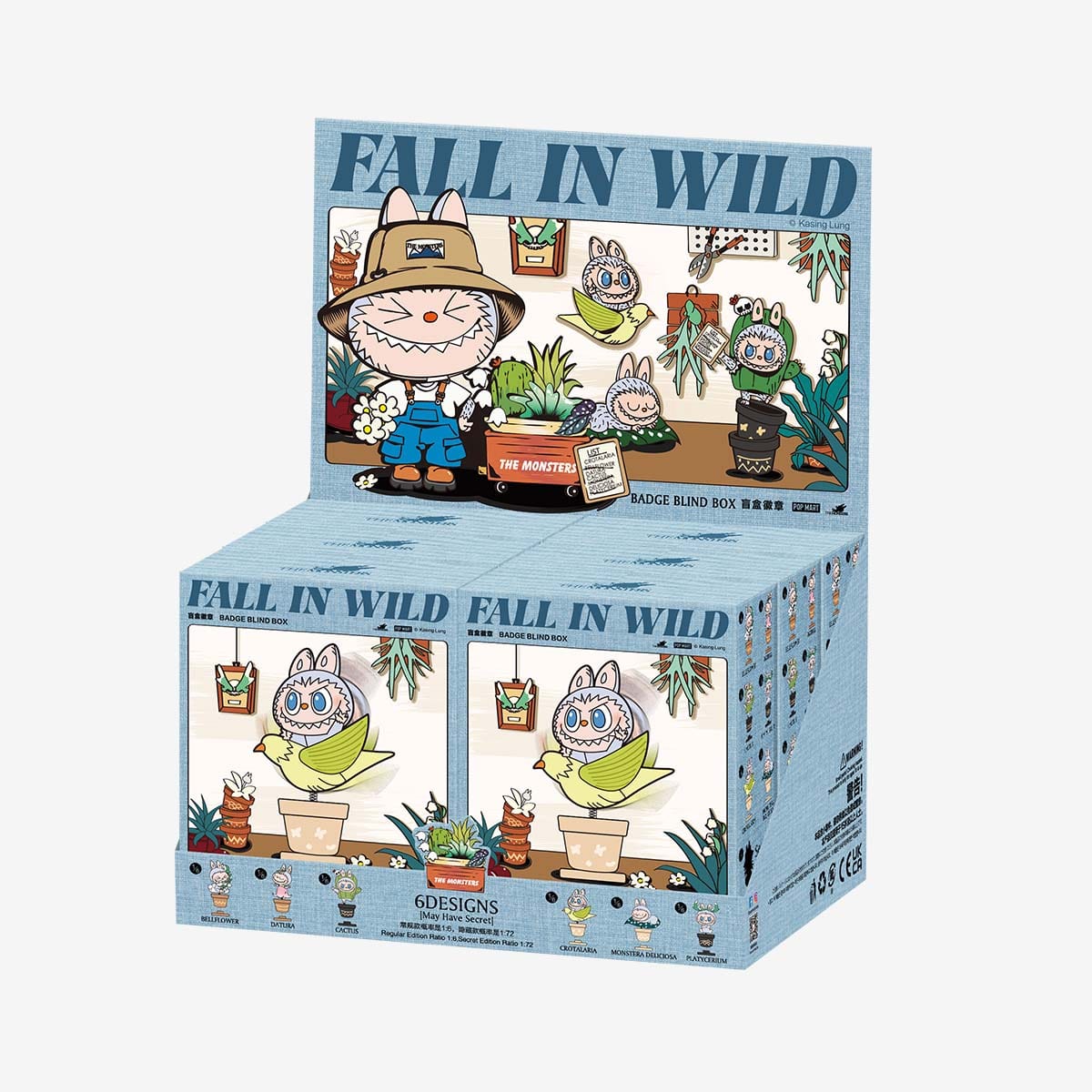 Labubu Blind Box Badge – Fall In Wild Series