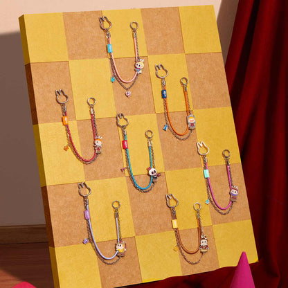 Labubu Blind Box Pendants – Complete Set of 6 Exclusive Pendants | Let’s Checkmate Series