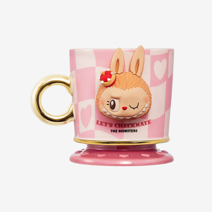 Labubu Blue and Pink Mug – Let’s Checkmate Series
