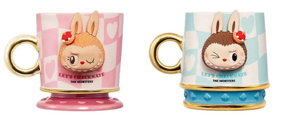 Labubu Blue and Pink Mug – Let’s Checkmate Series