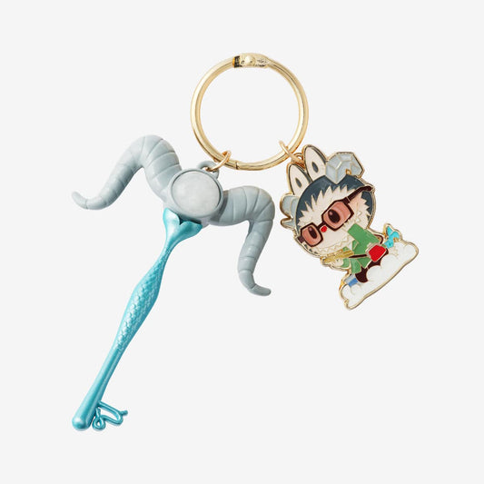 Labubu Capricorn Pendant Keyring – Constellation Series