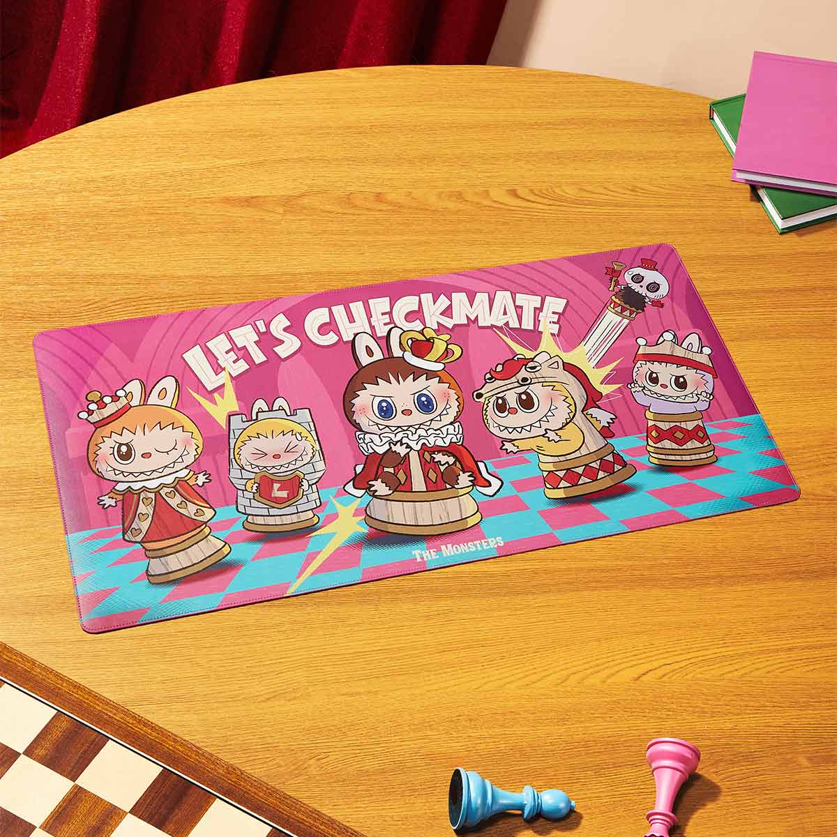 Labubu Computer Desk Pad – Let’s Checkmate Series