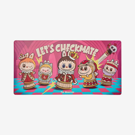 Labubu Computer Desk Pad – Let’s Checkmate Series