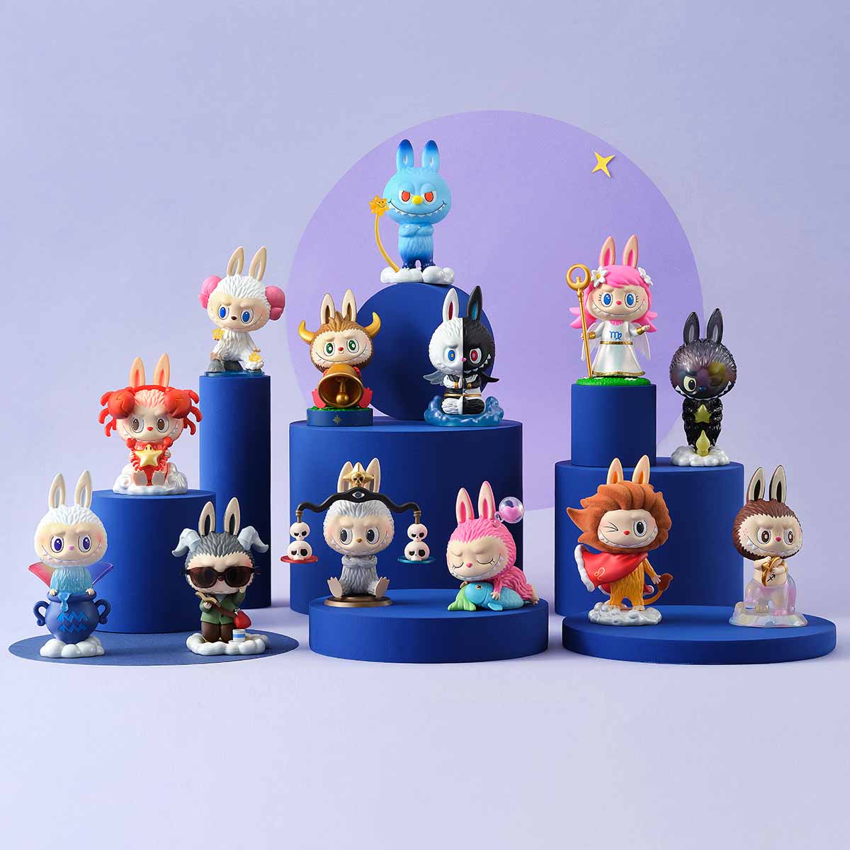 Labubu Constellation Series Figurines – Complete Set