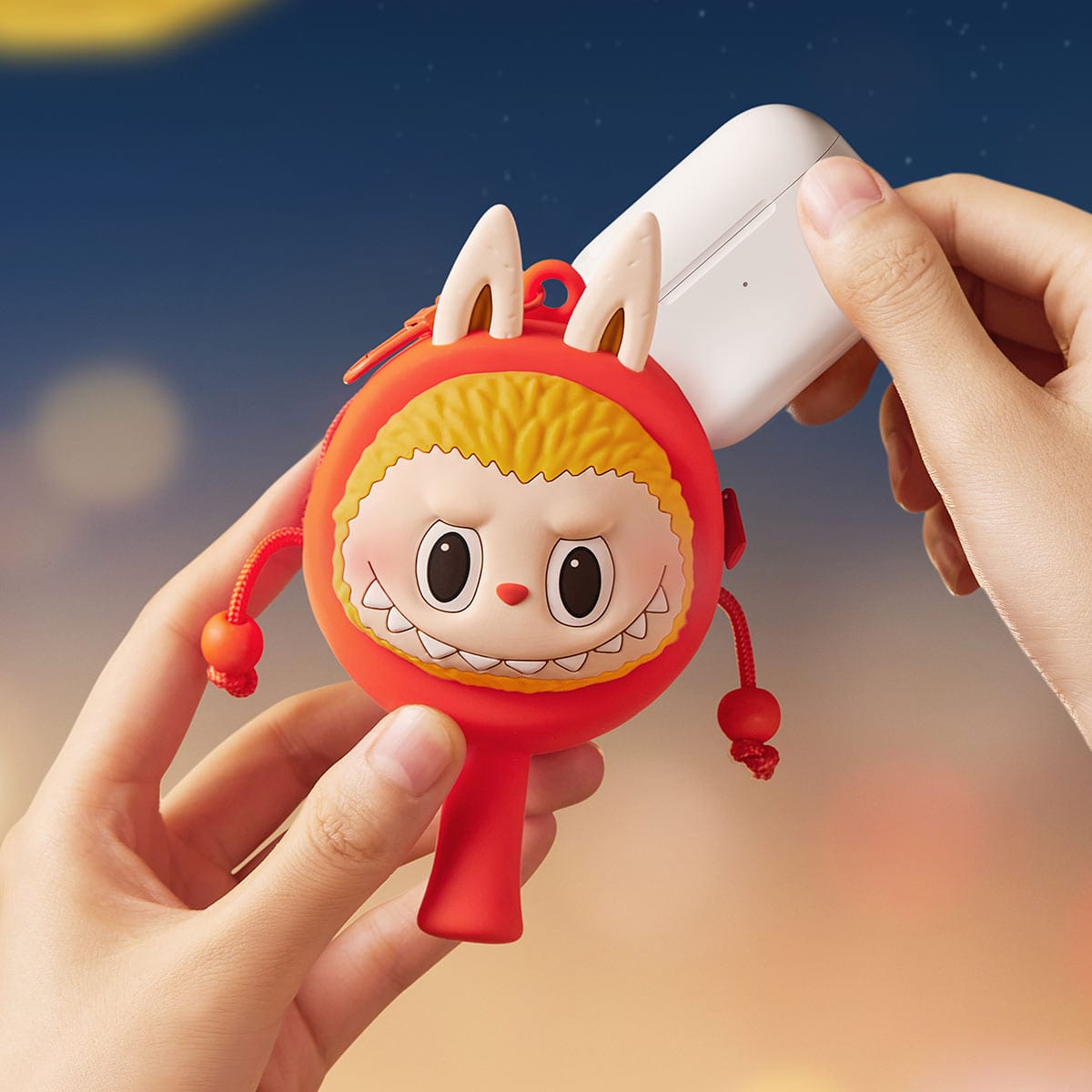 Labubu Earphone Case – Let's Have Fun Together Series