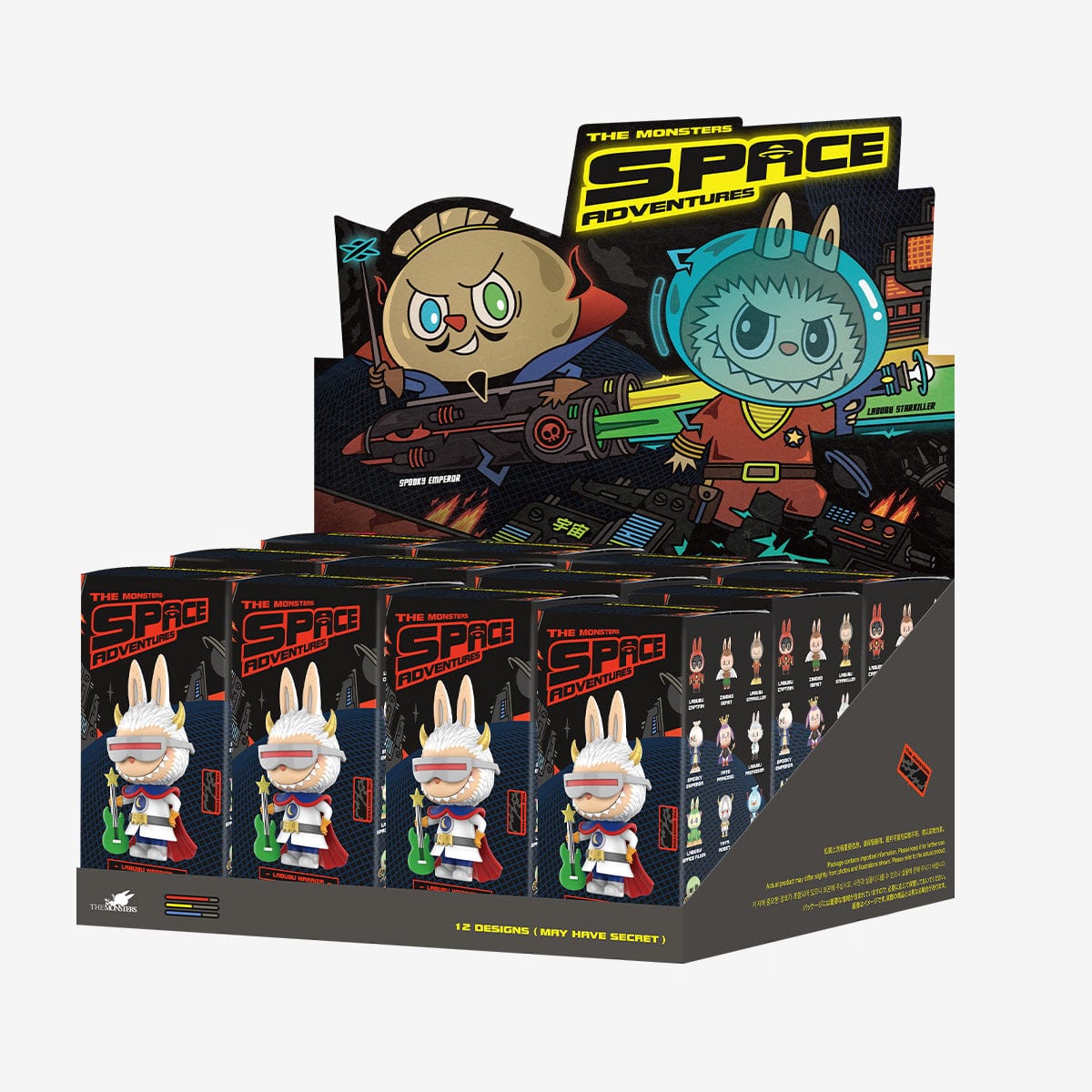 Labubu Figurine Box of 12 – Space Adventure Series