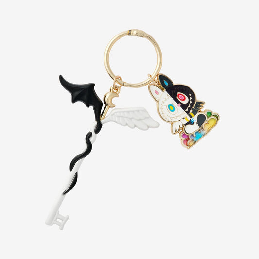 Labubu Gemini Constellation Series Keyring Pendants