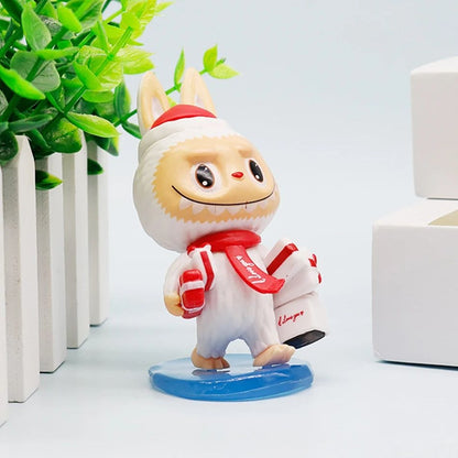 Labubu Gift Delivery Figurine – Coca-Cola Series