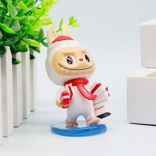 Labubu Gift Delivery Figurine – Coca-Cola Series