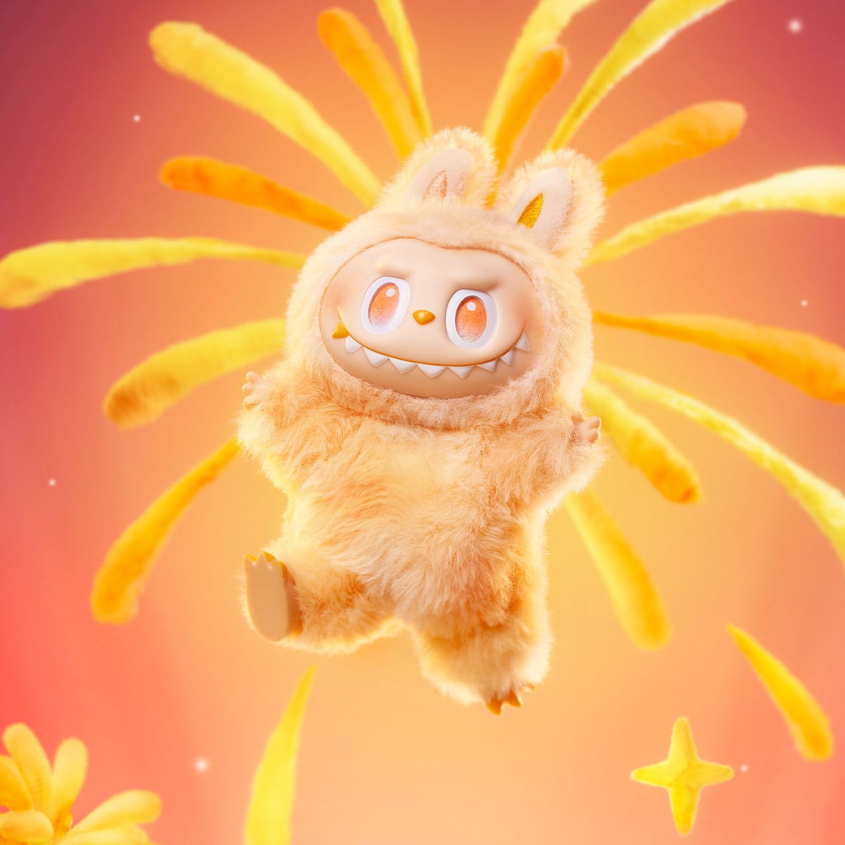 Labubu Happiness Vinyl Plush Toy – Big Into Energy Series