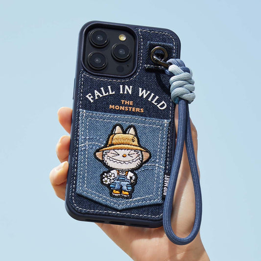 Labubu Lanyard iPhone Case – Fall In Wild Series