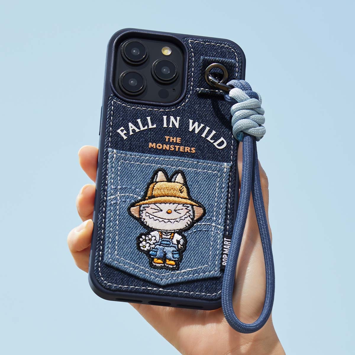 Labubu Lanyard iPhone Case – Fall In Wild Series