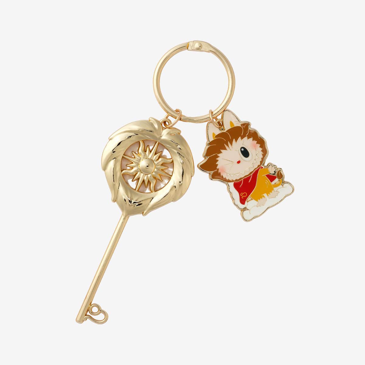 Labubu Leo Pendant Keyring – Constellation Series