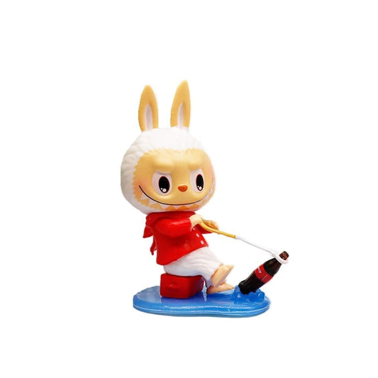 Labubu Look What I Found Figurine – Coca-Cola Series