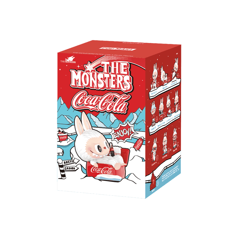 Labubu Look What I Found Figurine – Coca-Cola Series