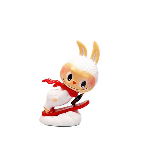 Labubu Snowy Mountain figurine – Coca-Cola series