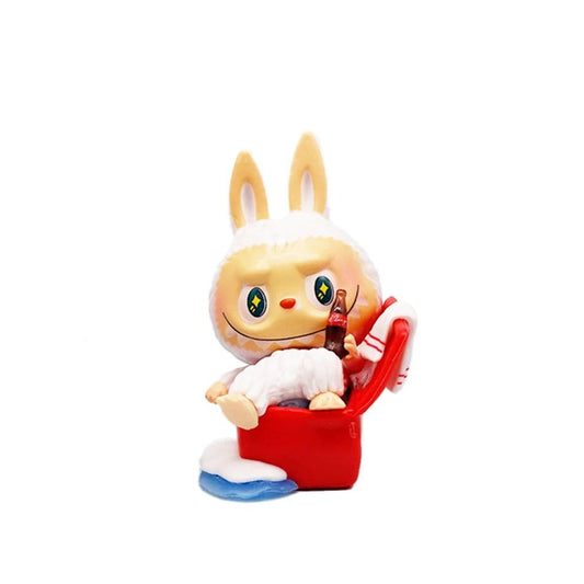 Labubu Special Sofa Figurine – Coca-Cola Series