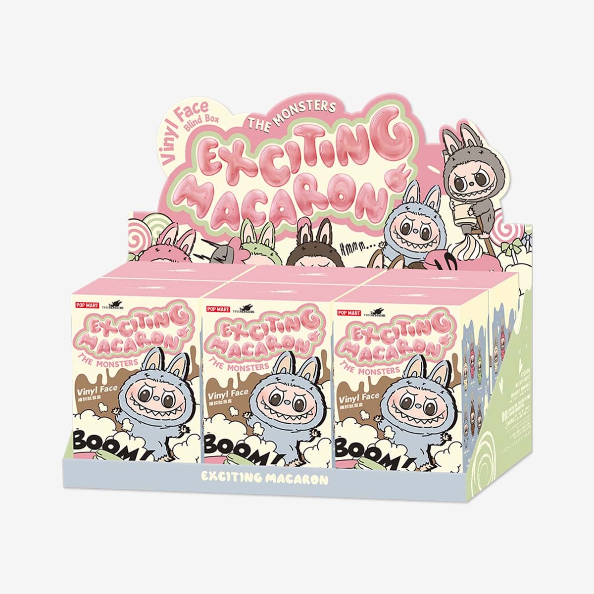 Labubu Vinyl Face Blind Box – Exciting Macaron Series