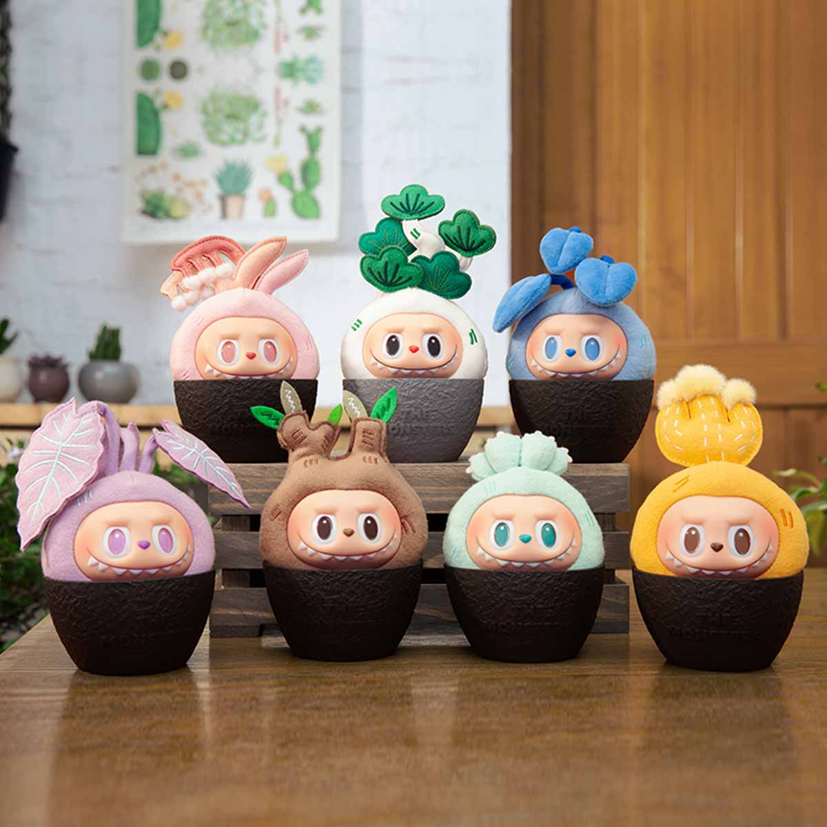 Labubu Vinyl Face Blind Box Set – Naughty Plants Series