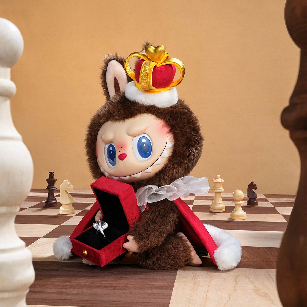 Labubu Vinyl Plush Doll – Let’s Checkmate Series