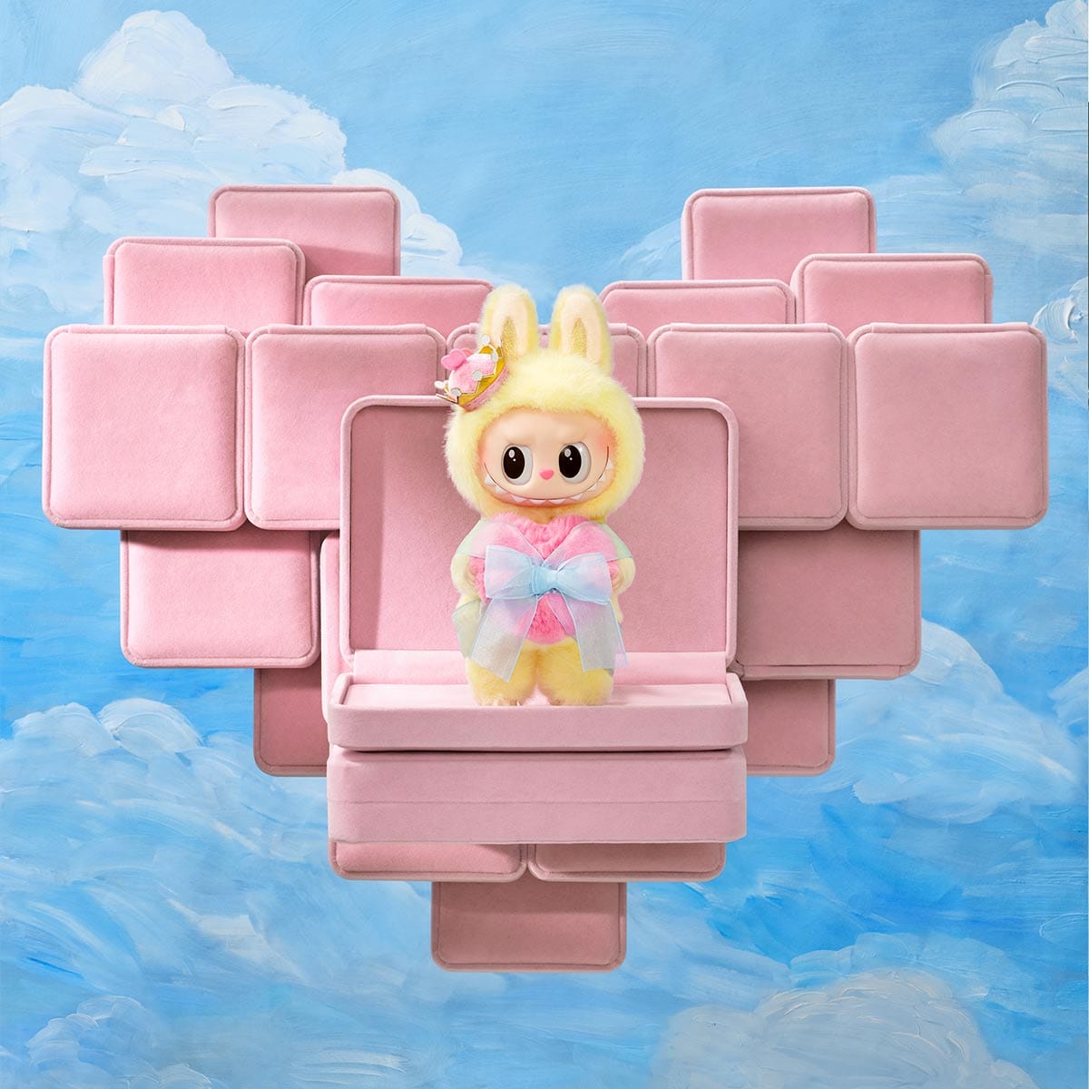 Labubu Vinyl Plush Hanging Card – Let’s Checkmate Series