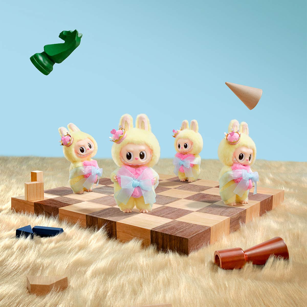 Labubu Vinyl Plush Hanging Card – Let’s Checkmate Series