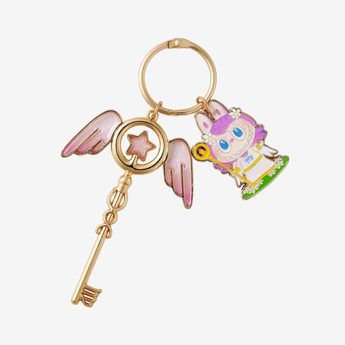 Labubu Virgo Constellation Series Keyring Pendants