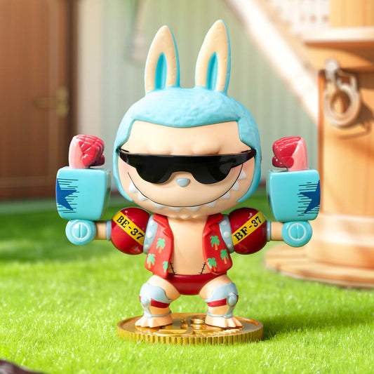 Labubu x One Piece Franky figurines