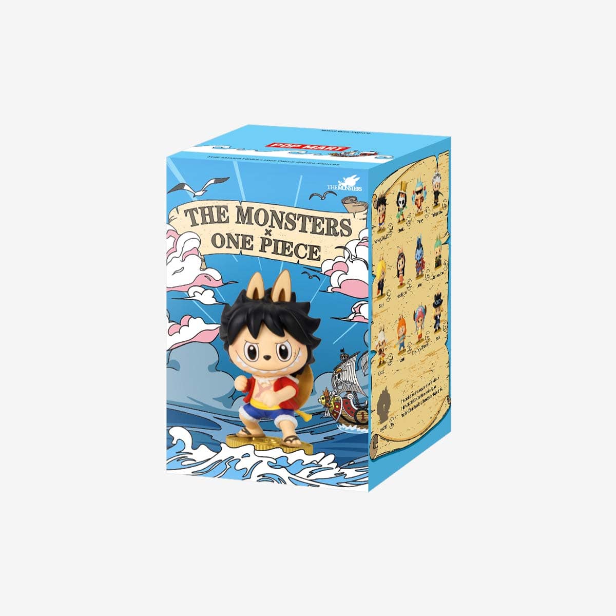 Labubu x One Piece Franky figurines