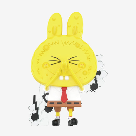 Labubu × SpongeBob figurine – Nose Flute