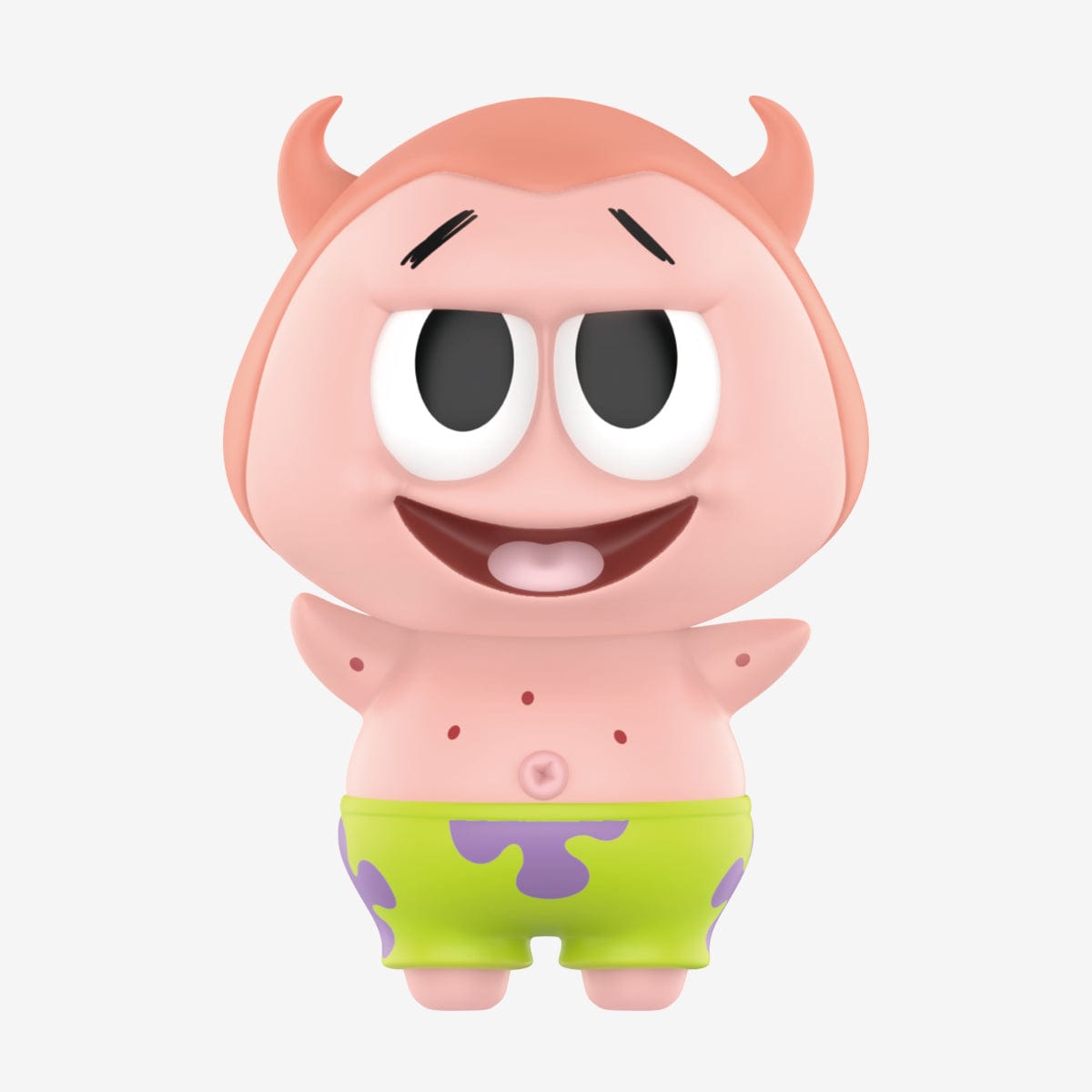 Labubu × SpongeBob figurine – Patrick X Yaya