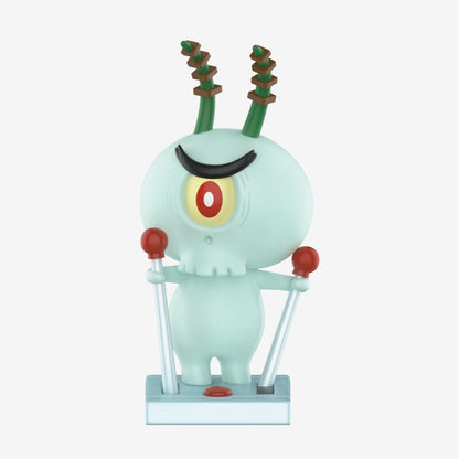 Labubu × SpongeBob figurine – Plankton x Tycoco