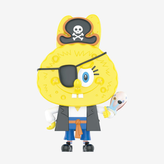 Labubu × SpongeBob figurine – The Pirate (Secret Edition)